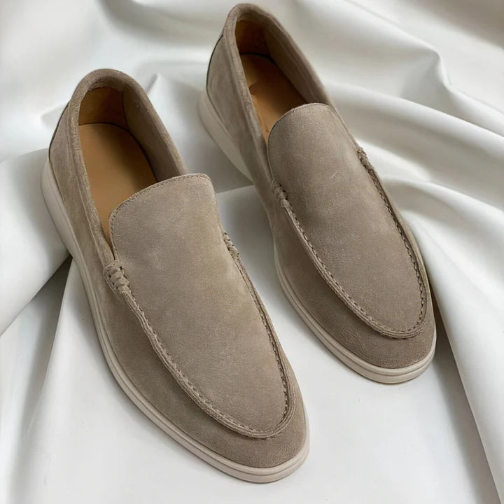 Nurozis | Suède Yacht Heren Loafers