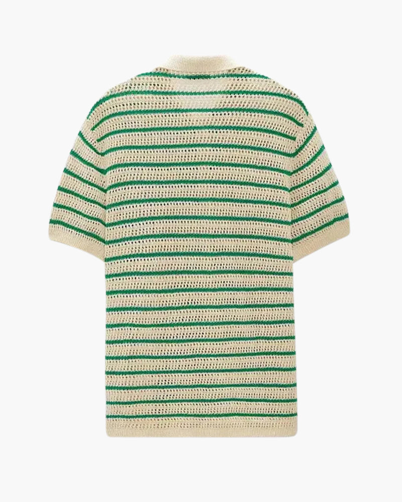 Nurozis | Marbella Short Knitted Sleeve Shirt