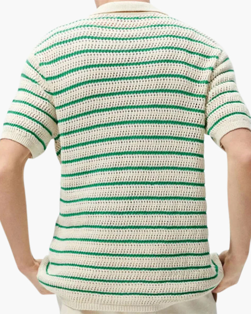 Nurozis | Marbella Short Knitted Sleeve Shirt