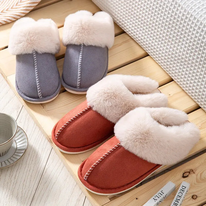 Women’s Slip-On Home Slippers | Comfortable