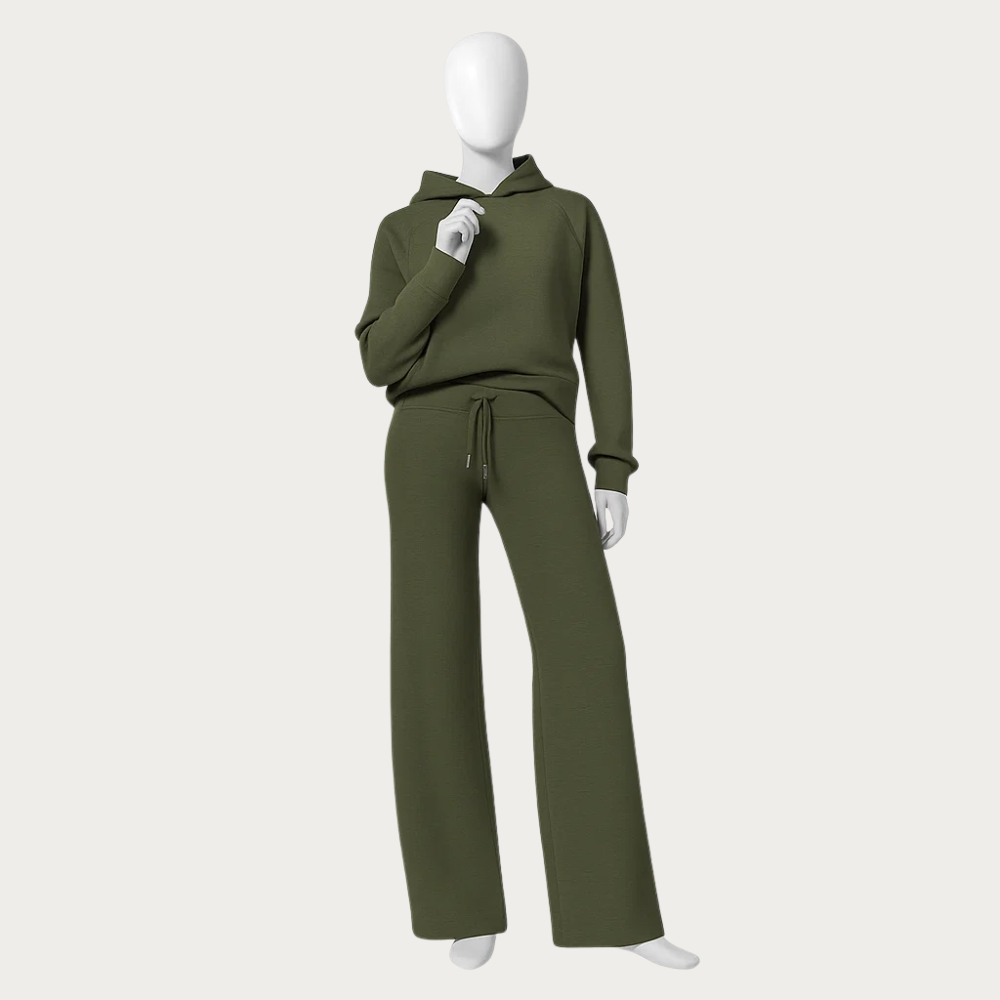 Women’s Soft Lounge Outfit | Zip-Collar