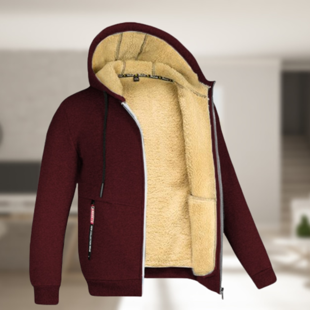 Men’s Winter Zip Jacket | Casual