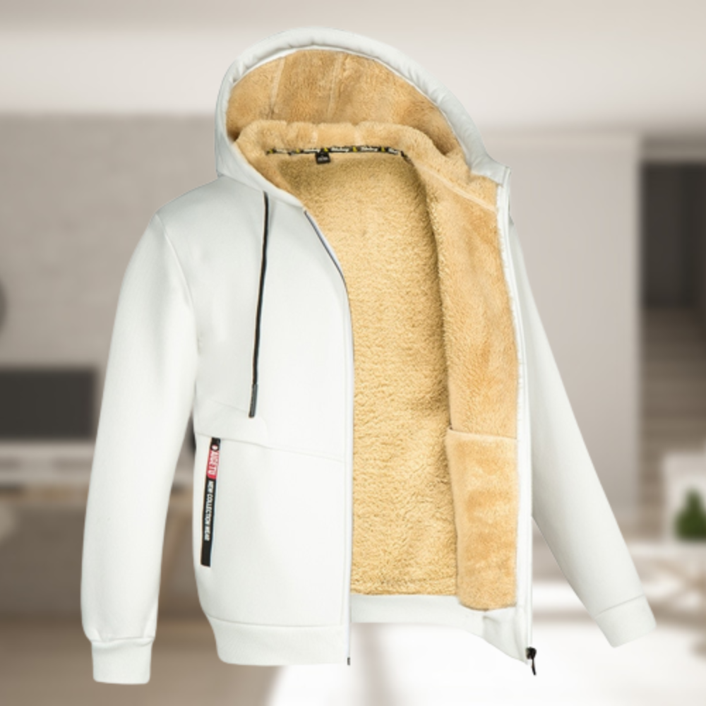 Men’s Winter Zip Jacket | Casual
