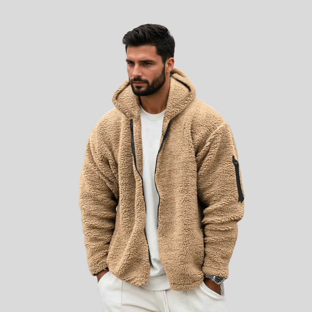 Men’s Casual Hooded Zip | Jacket