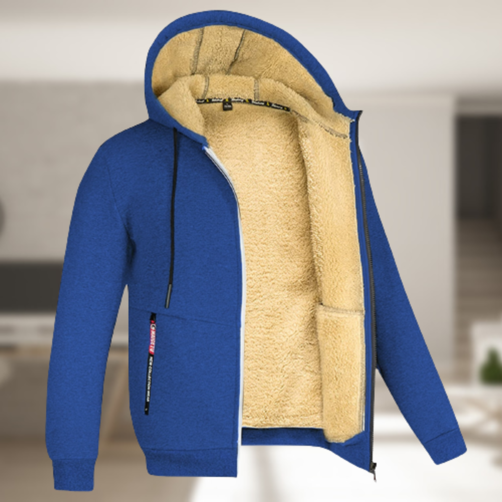 Men’s Winter Zip Jacket | Casual