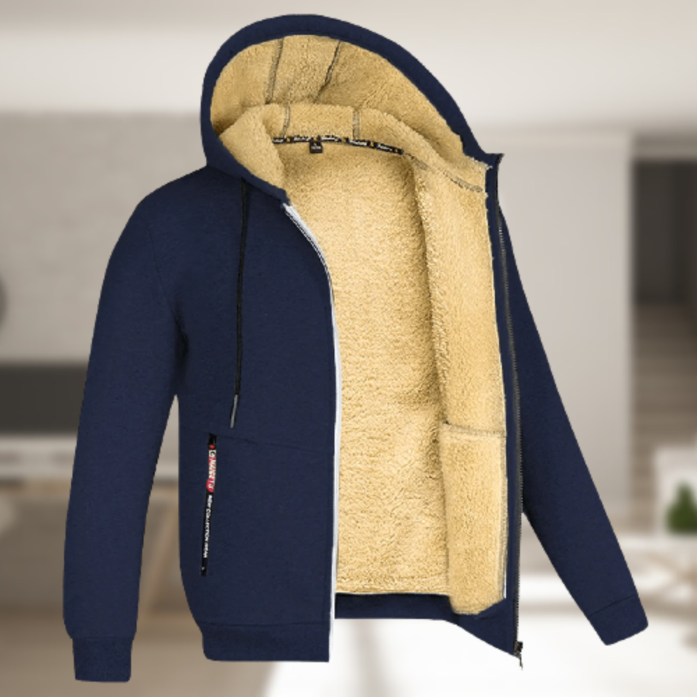 Men’s Winter Zip Jacket | Casual
