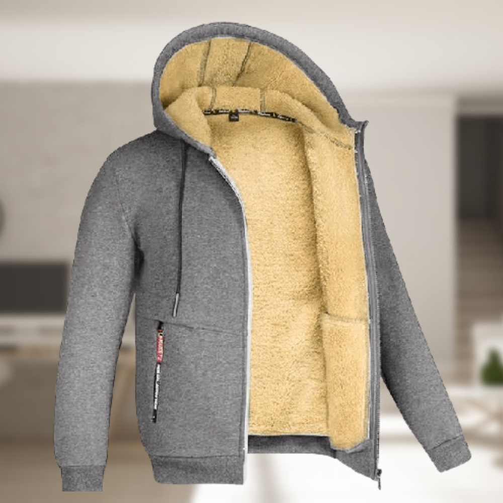 Men’s Winter Zip Jacket | Casual