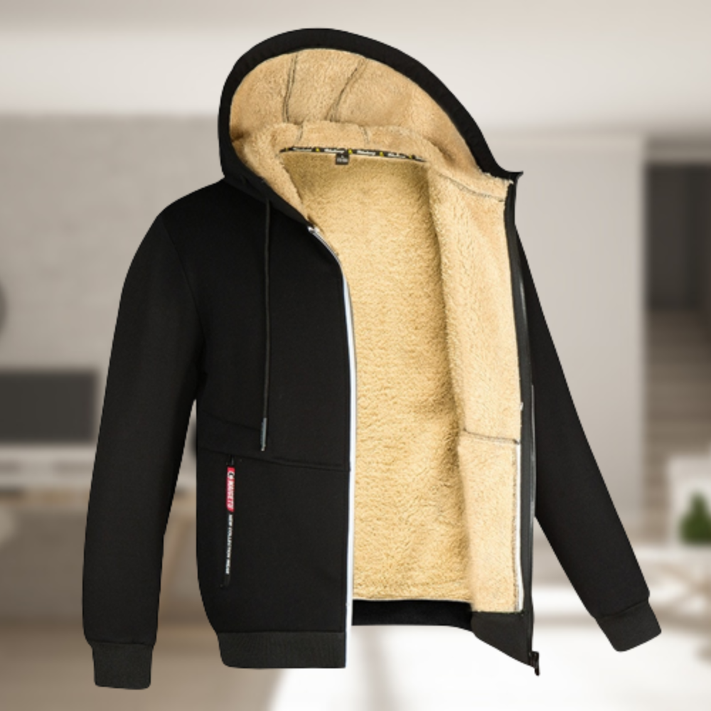 Men’s Winter Zip Jacket | Casual