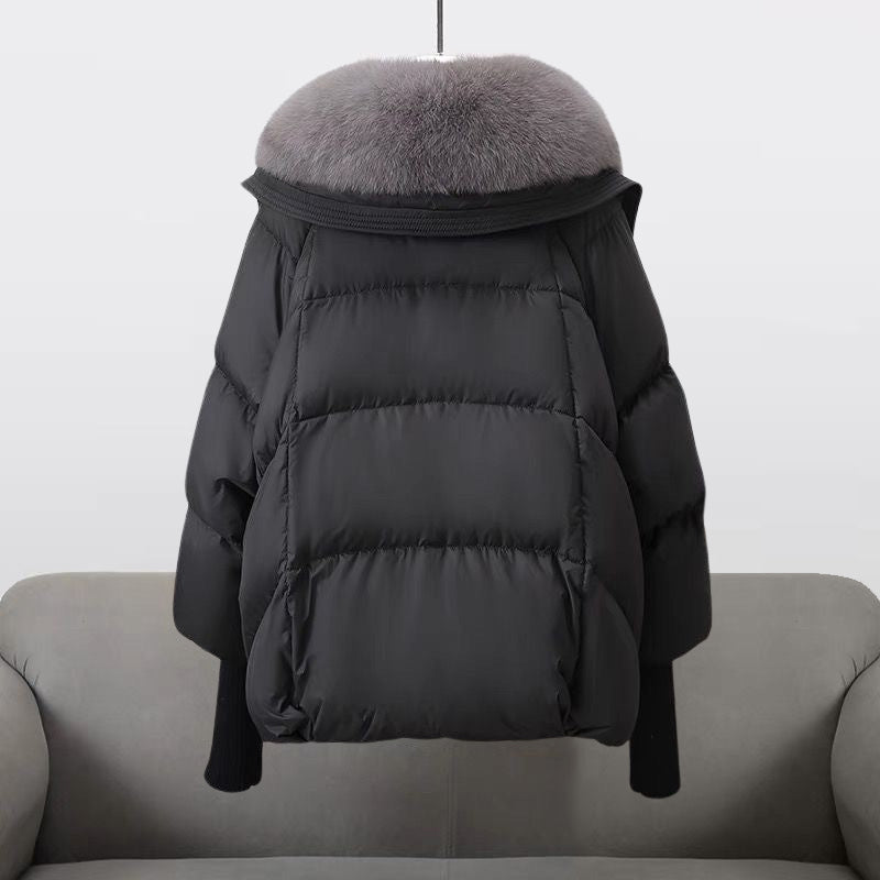 Women’s Fur Collar Puffer Jacket | Warm
