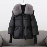 Women’s Fur Collar Puffer Jacket | Warm