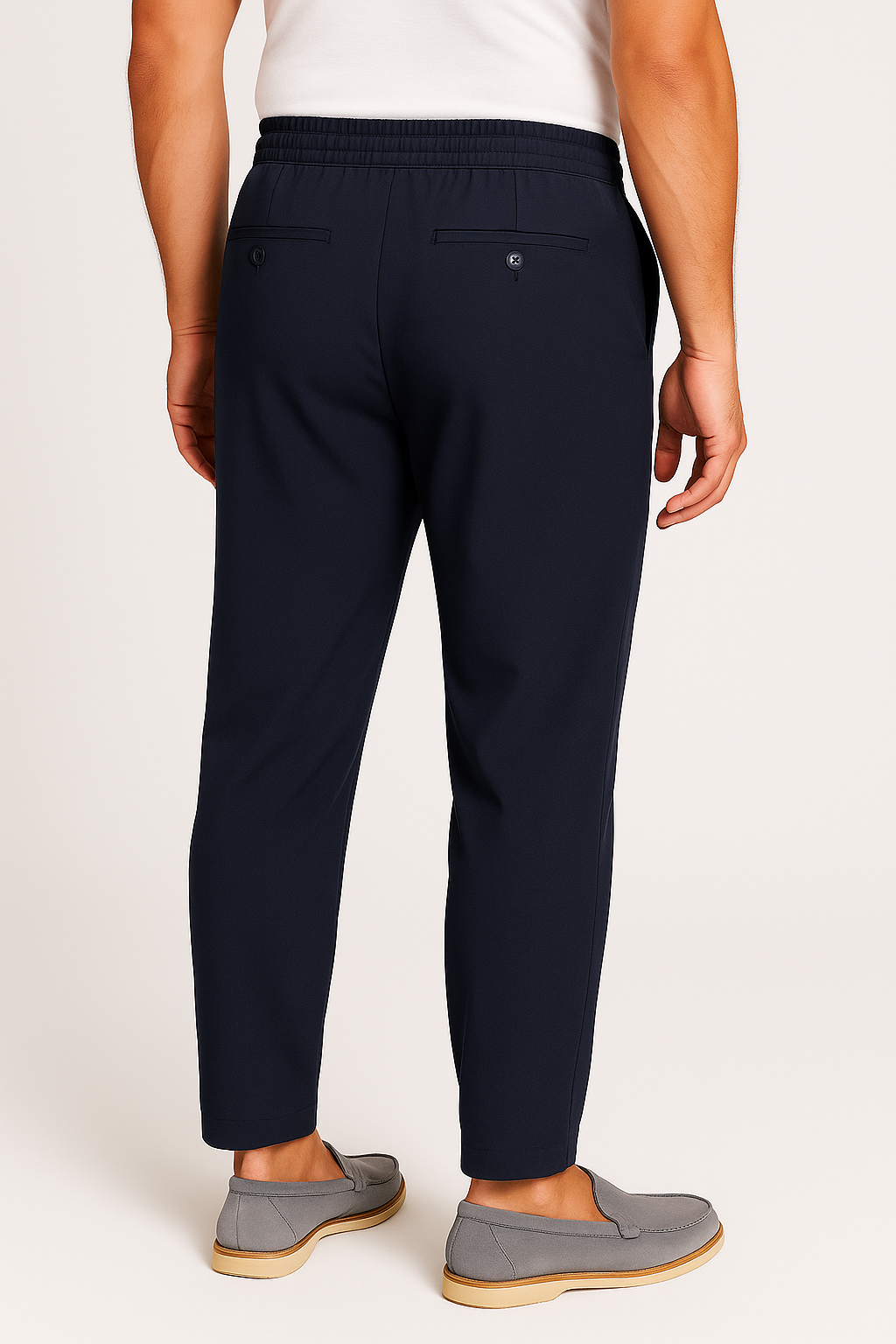 Men’s Navy Chino Trousers
