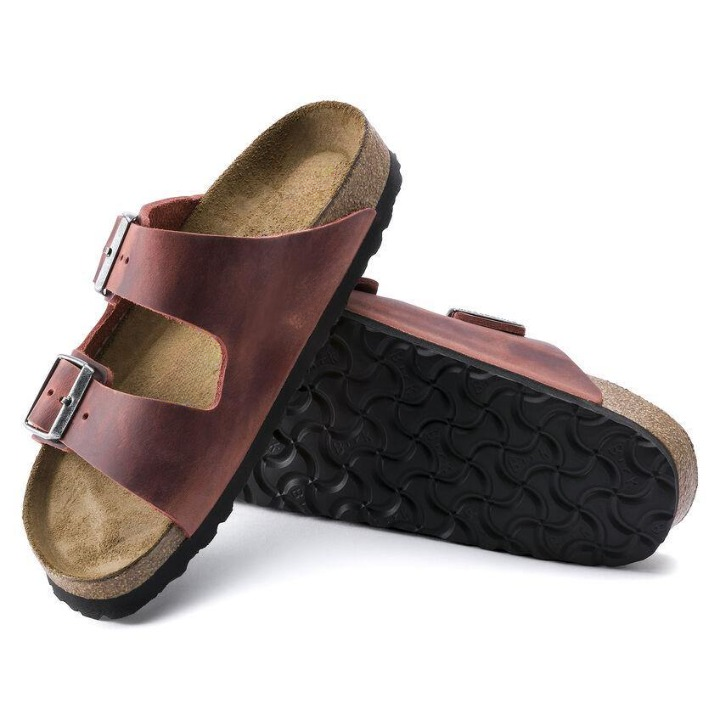 Nurozis | Premium Leather Slip-On Sandals