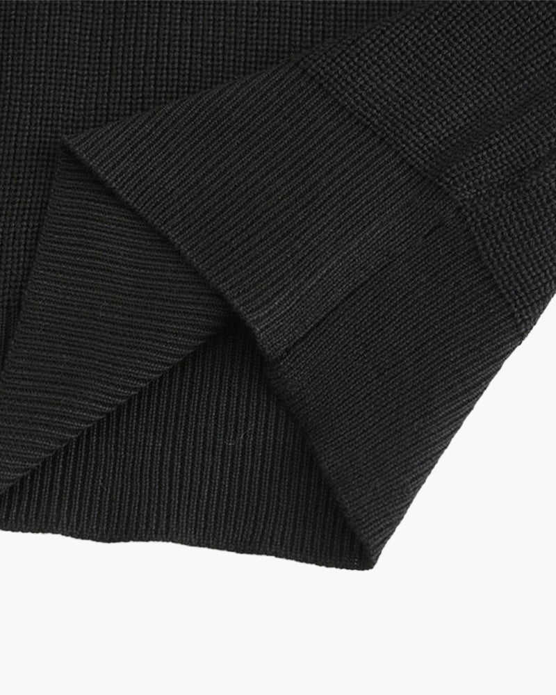 Nurozis | Knitted Zip-Up Sweater