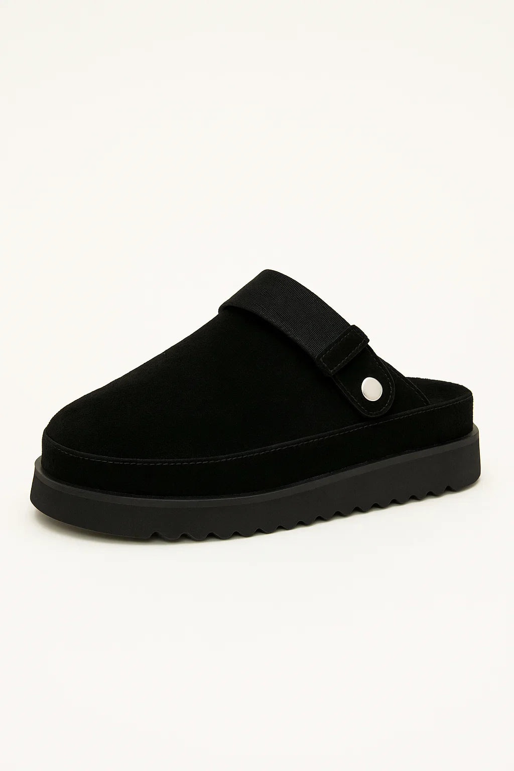 Women's Velvet Slippers Casual Thick Sole Back Strap