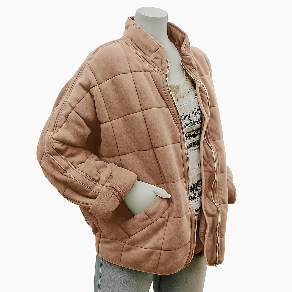 Women’s Boxy Quilted Coat | Outerwear