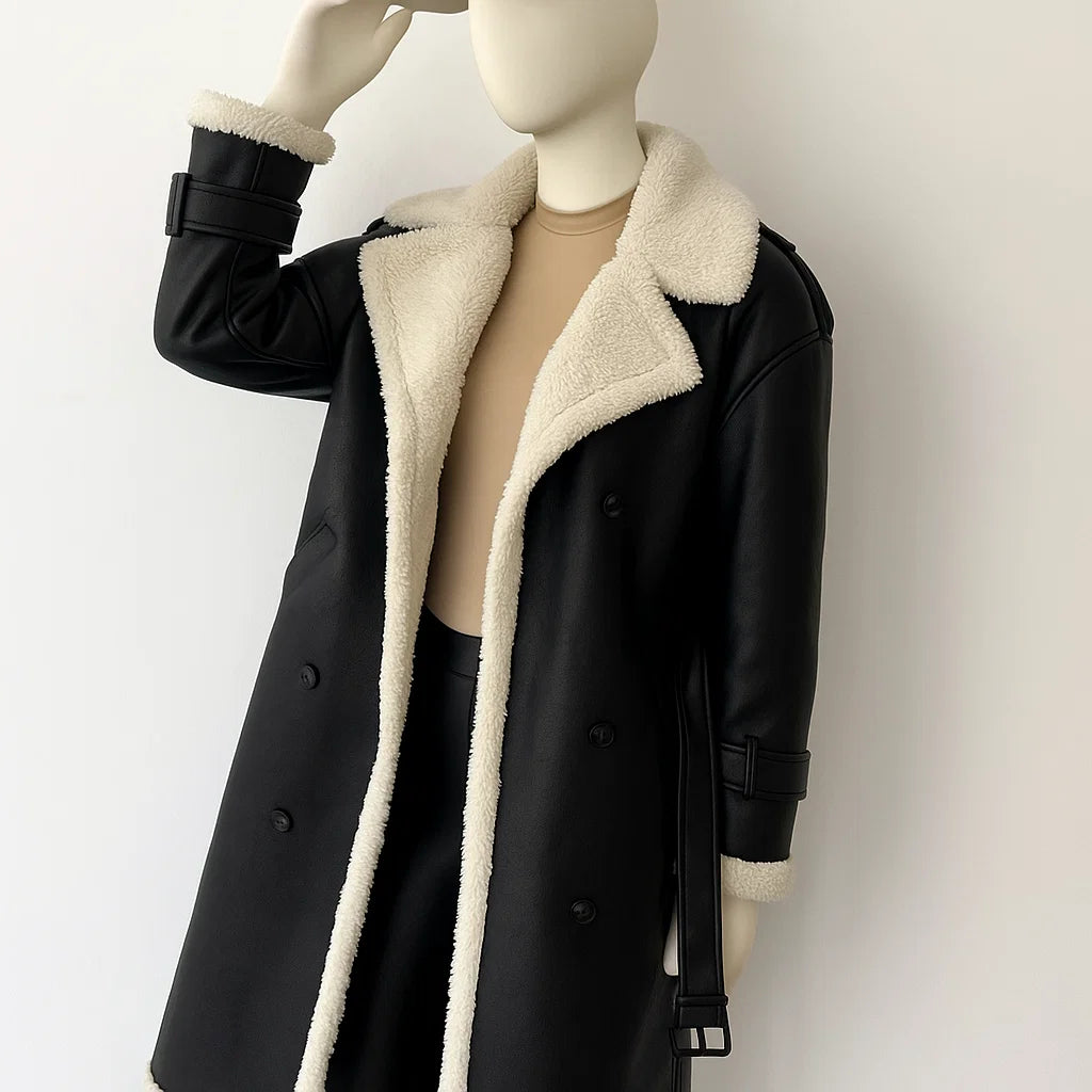 Women’s Belted Maxi Coat | Elegant