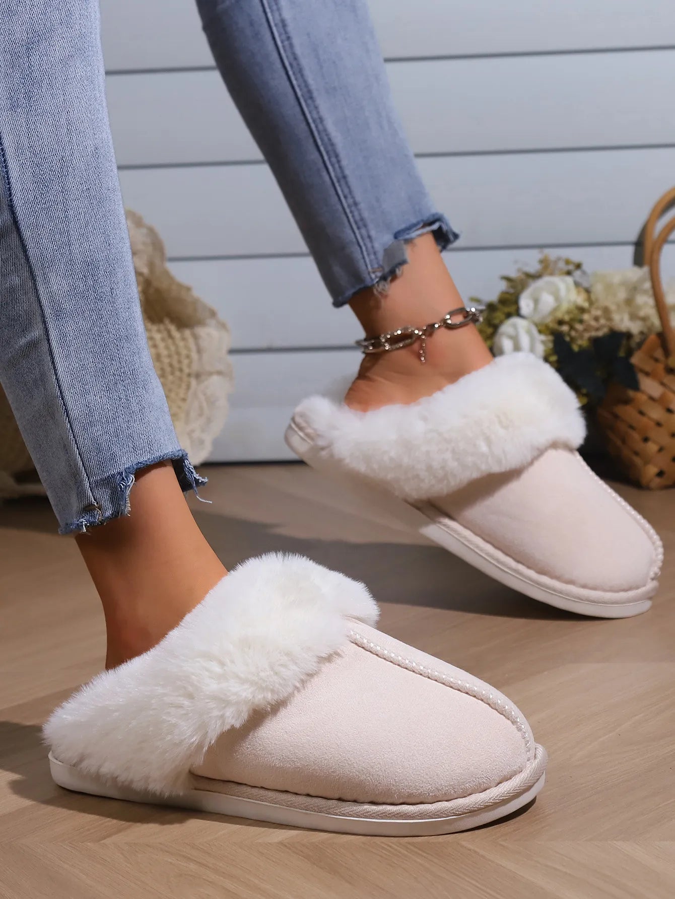 Women’s Slip-On Home Slippers | Comfortable
