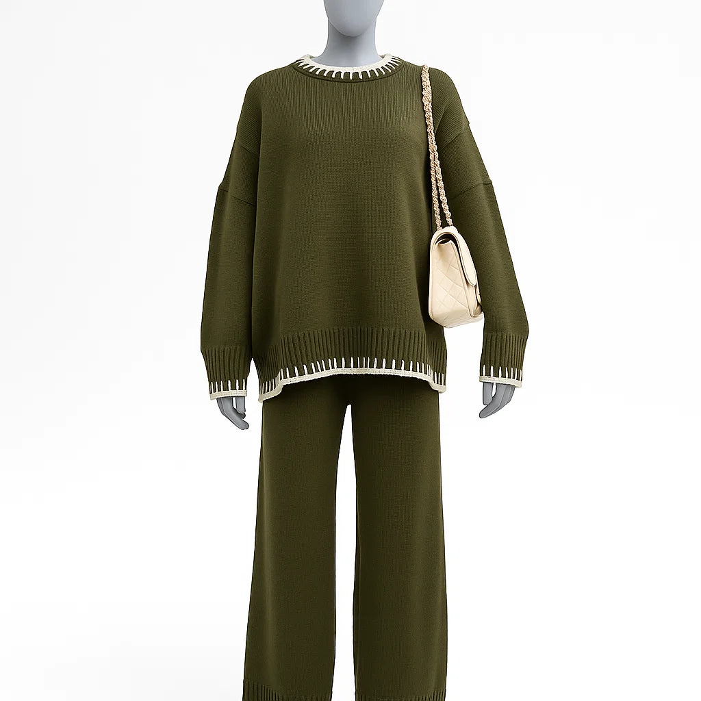 Women’s Cozy Two-Piece Relaxed Outfit | Set