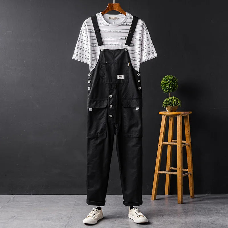 Nurozis | Men's Utility Cargo Overall with Pockets