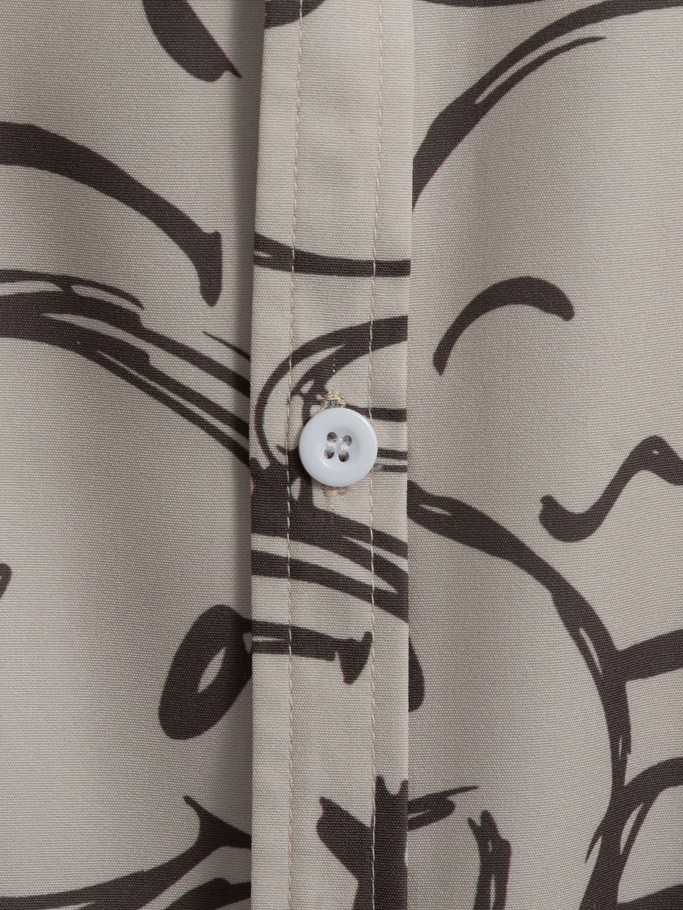 Nurozis | Men’s Smiley Print Short-Sleeve Shirt