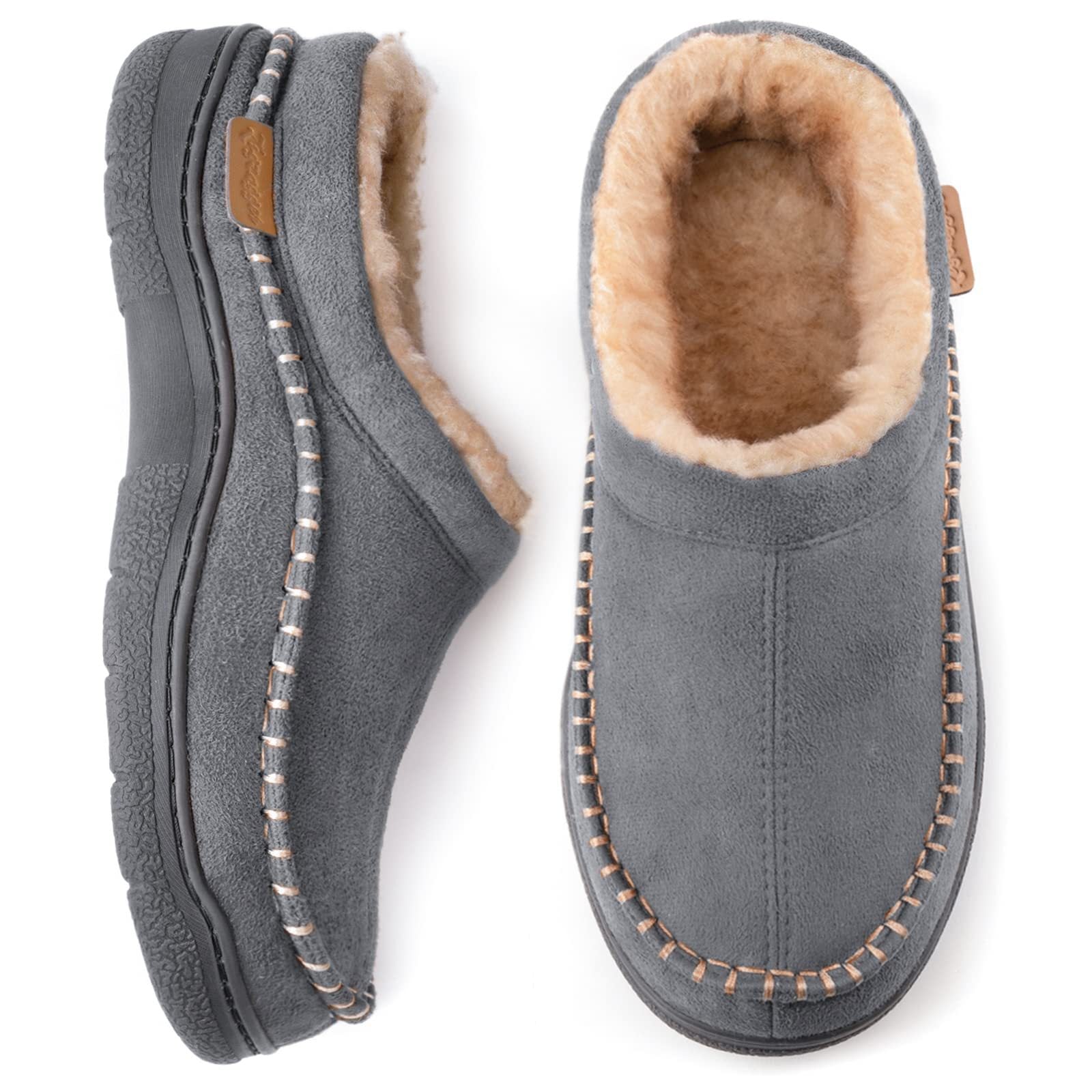 Men’s Winter Slip-On Slippers | Comfortable