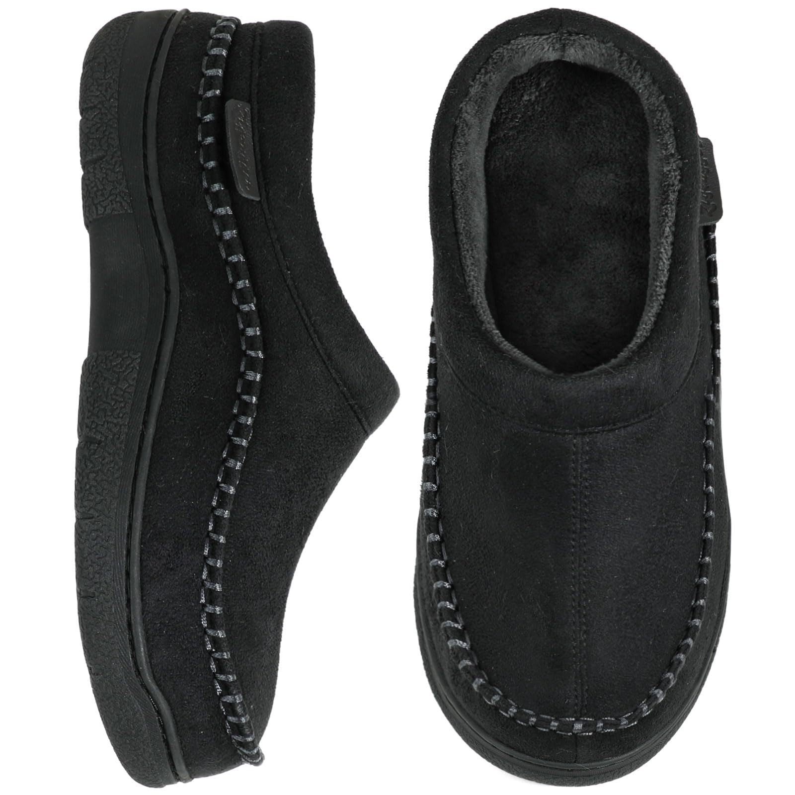 Men’s Winter Slip-On Slippers | Comfortable
