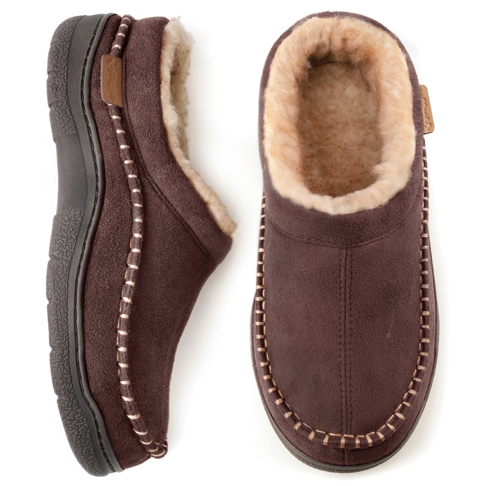 Men’s Winter Slip-On Slippers | Comfortable