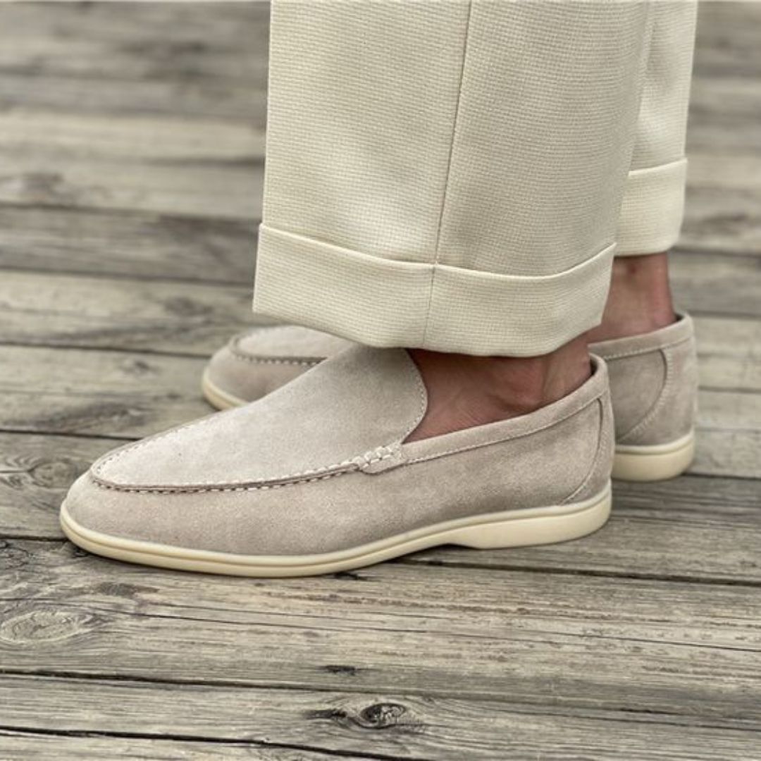 Refined Yacht Suede Loafers For Men