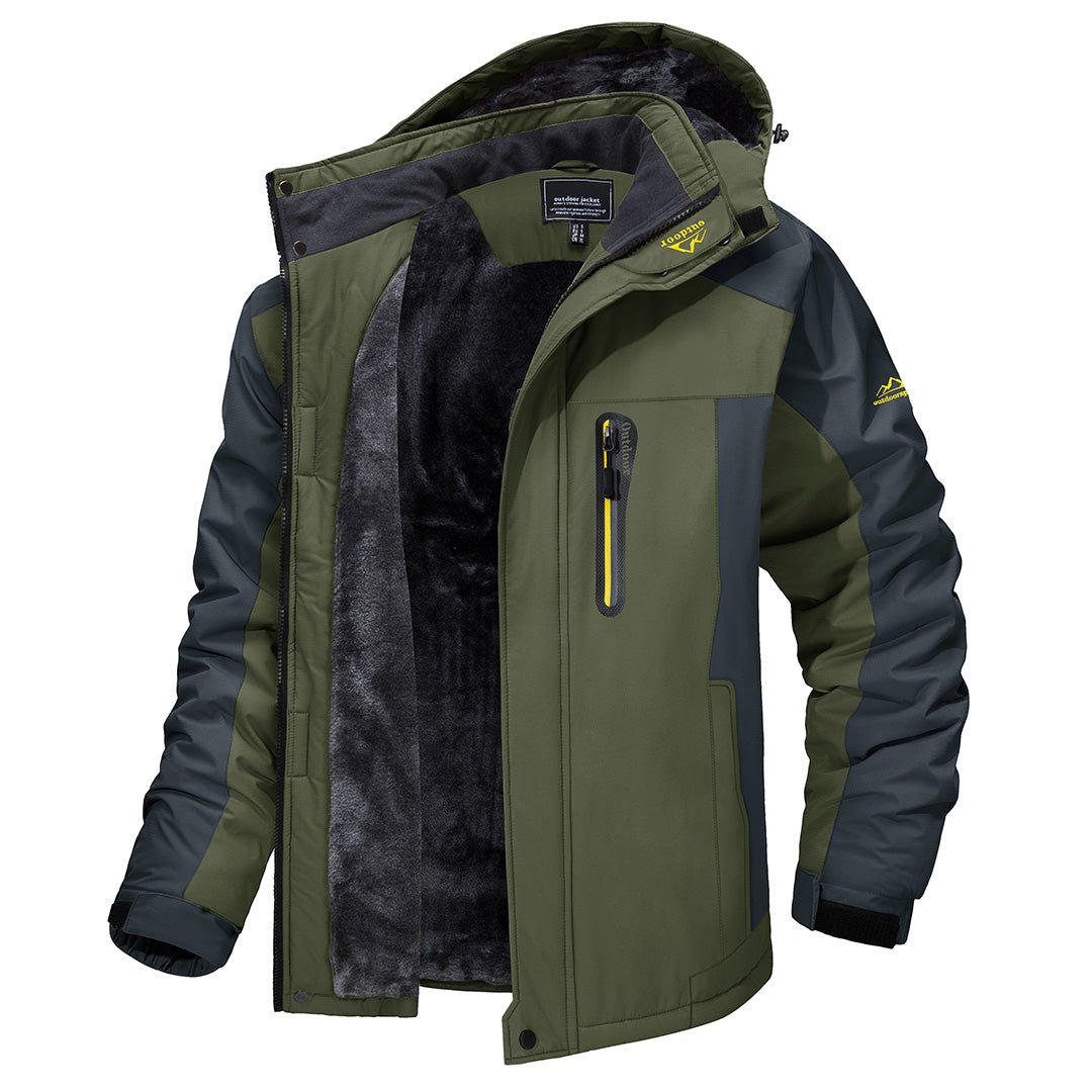 Heren Outdoorjas | Waterdicht & Winddicht | Winter Essentials | Gevoerde Binnenkant