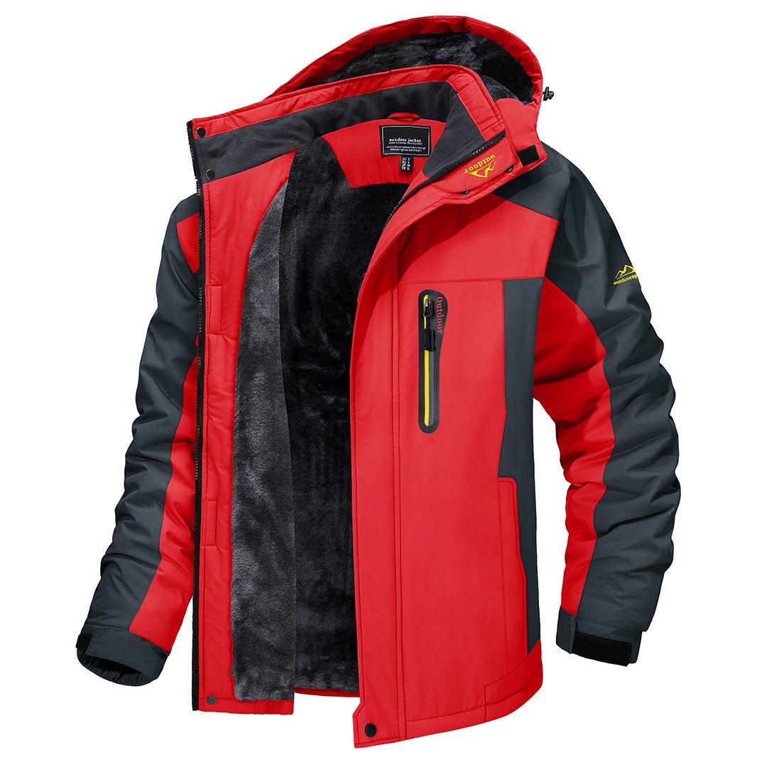 Heren Outdoorjas | Waterdicht & Winddicht | Winter Essentials | Gevoerde Binnenkant