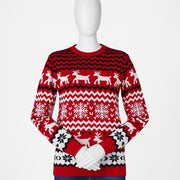 Unisex Winter Reindeer Sweater | Cozy Design