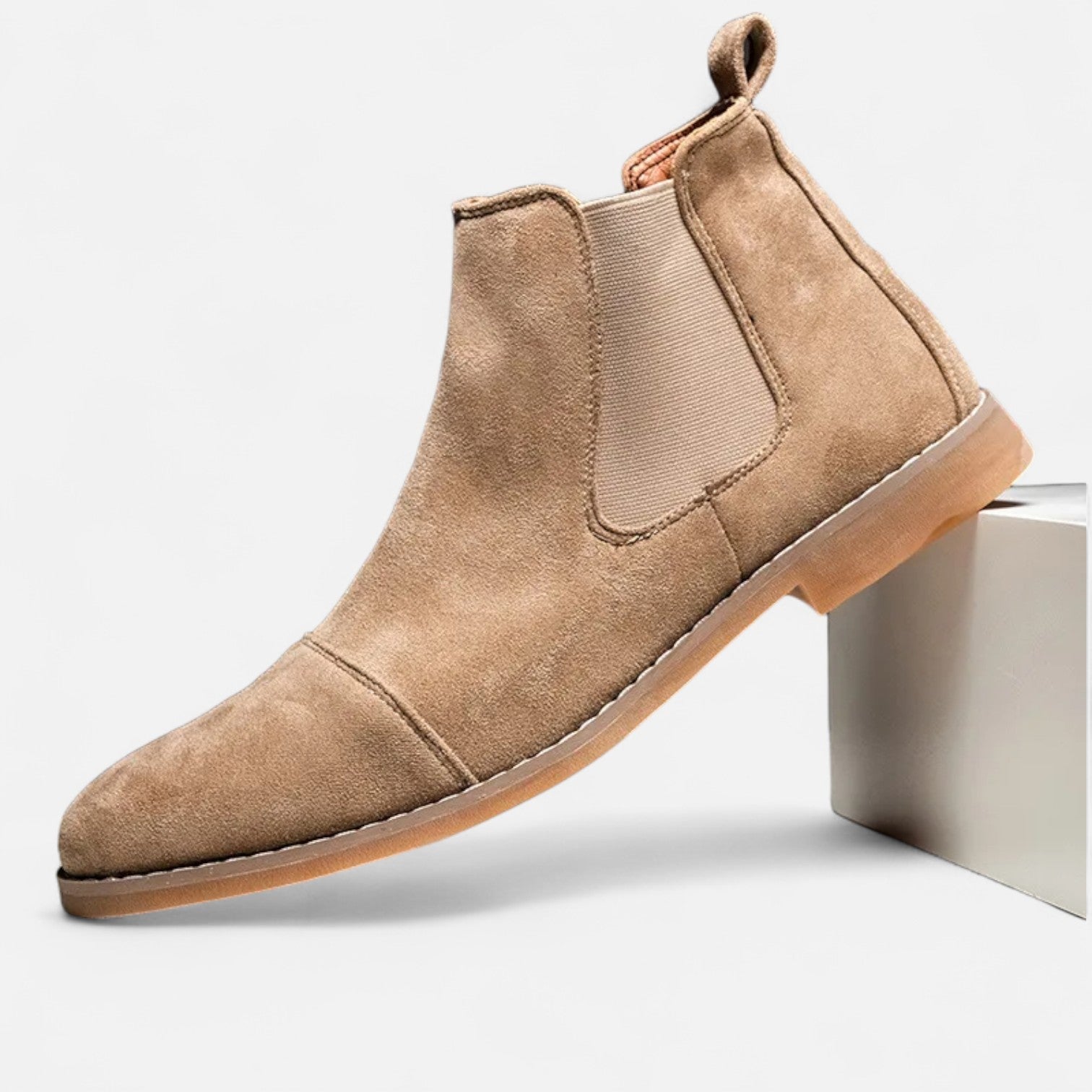 Nurozis | Men’s Suede Lace-Up Ankle Boots