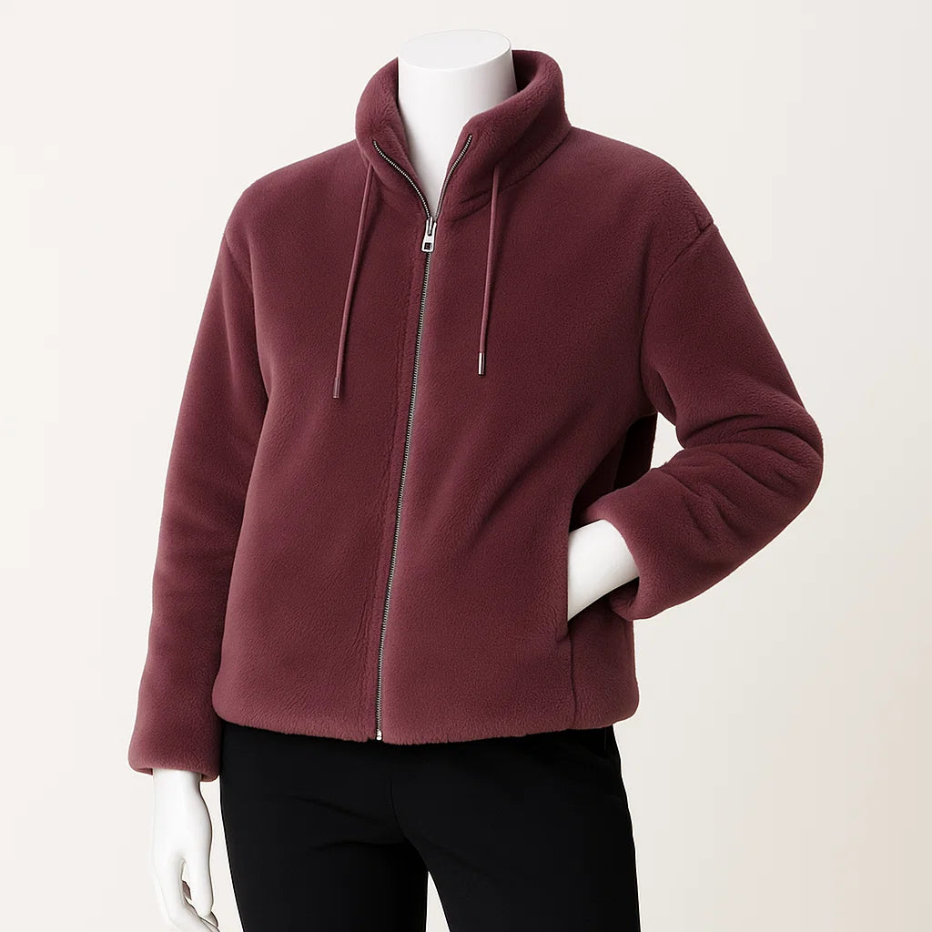 Women Winter Zip-Up Jacket | Hooded Jacket