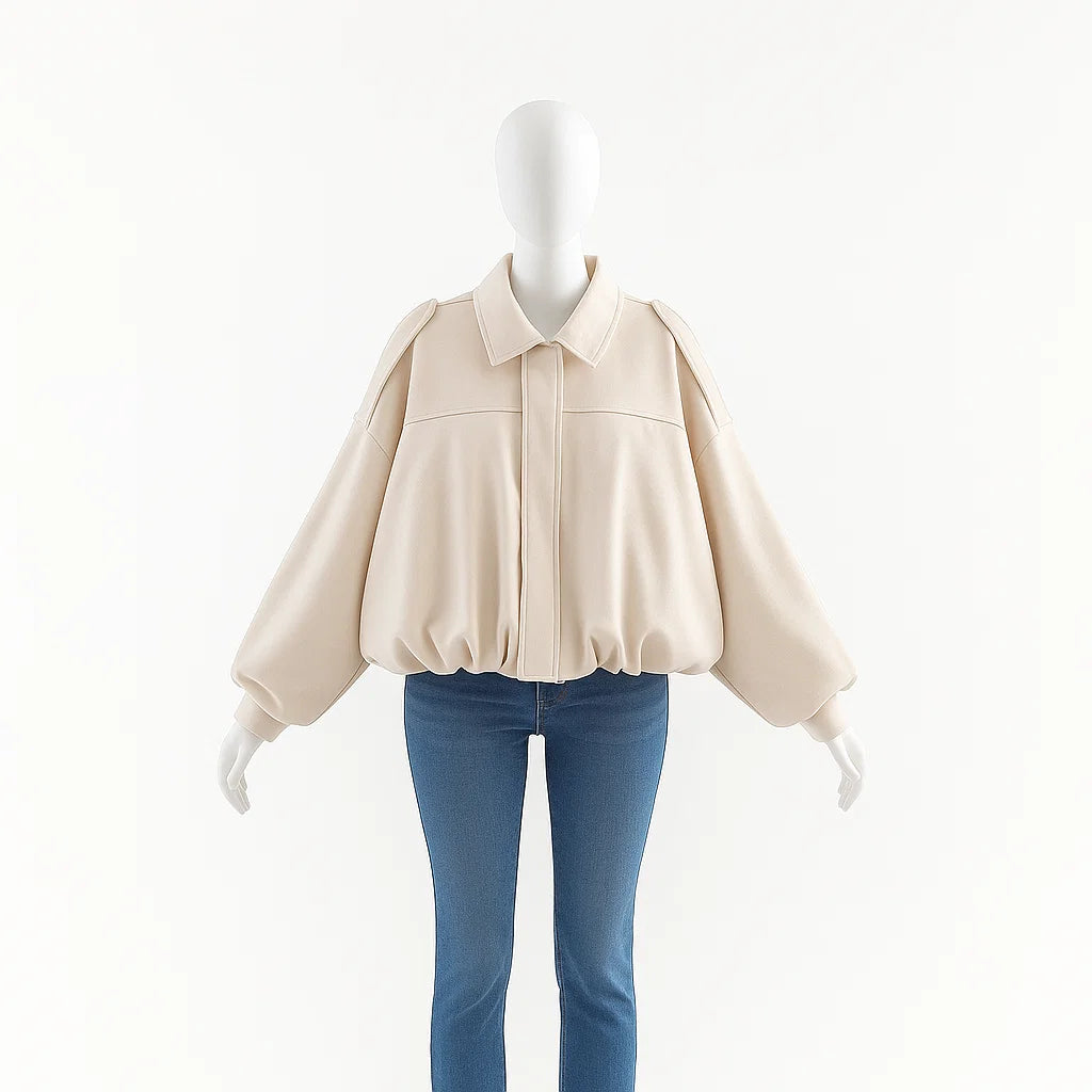 Women’s Casual Zip-Up Jacket | Stylish