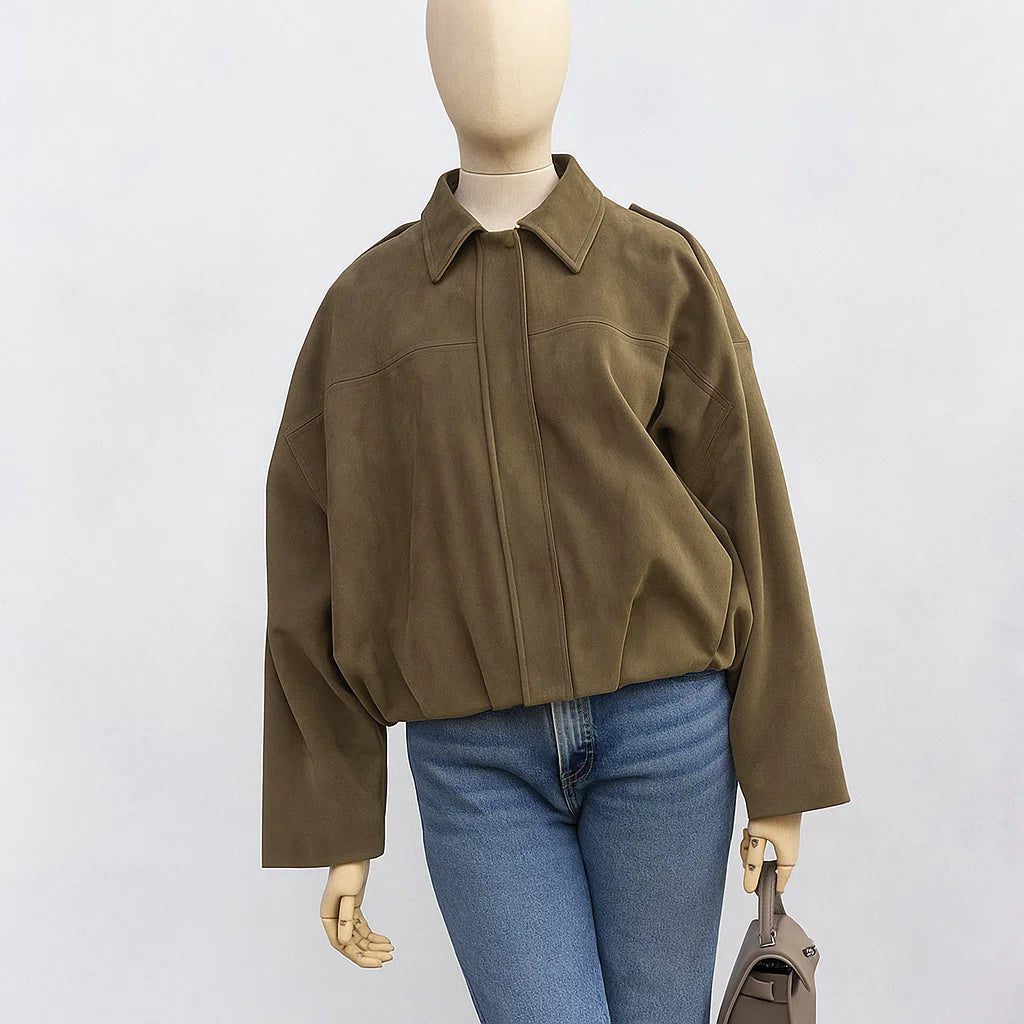 Women’s Casual Zip-Up Jacket | Stylish