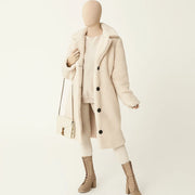 Women’s Button-Front Overcoat | Stylish