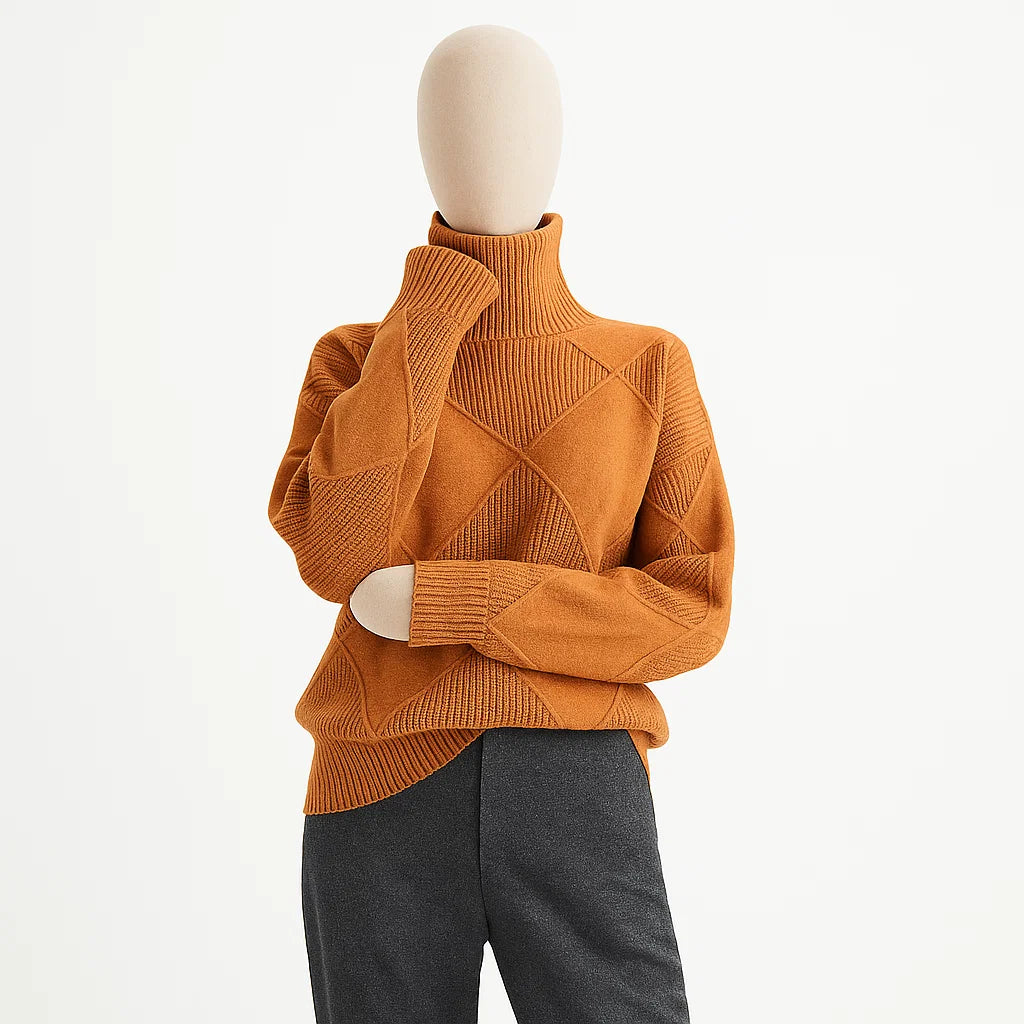 Women’s Ribbed Knit Sweater |Stylish