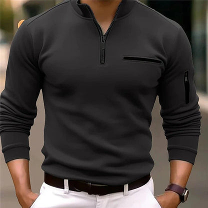 Gents |  Luxe Quarter-Zip Trui