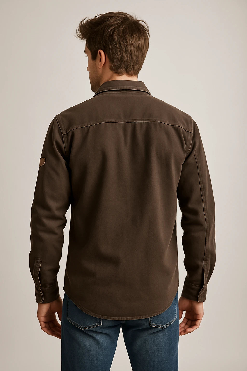 Refined Waxed Canvas Jacket for Men
