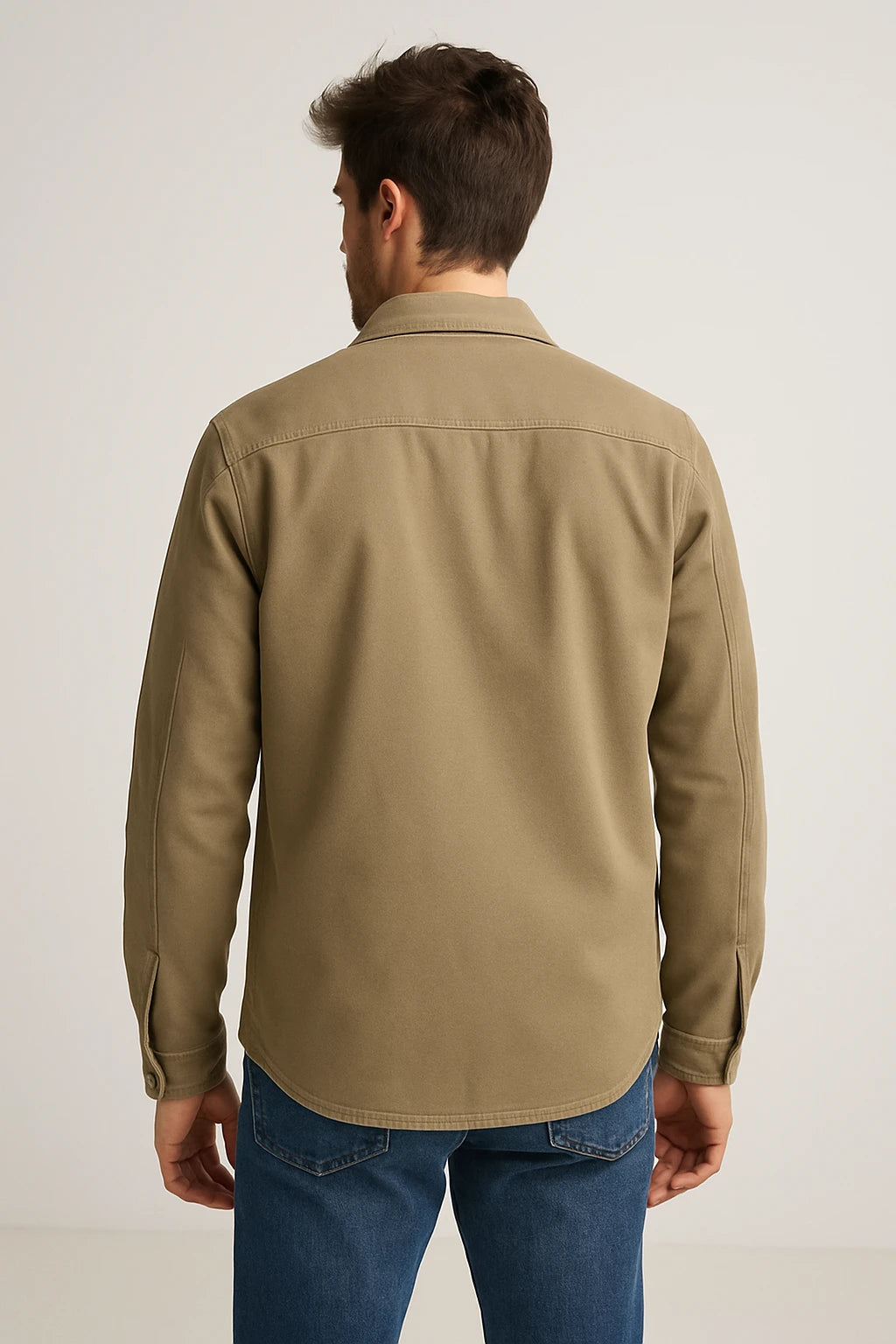 Refined Waxed Canvas Jacket for Men