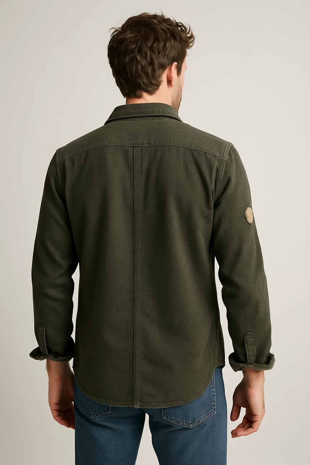 Refined Waxed Canvas Jacket for Men