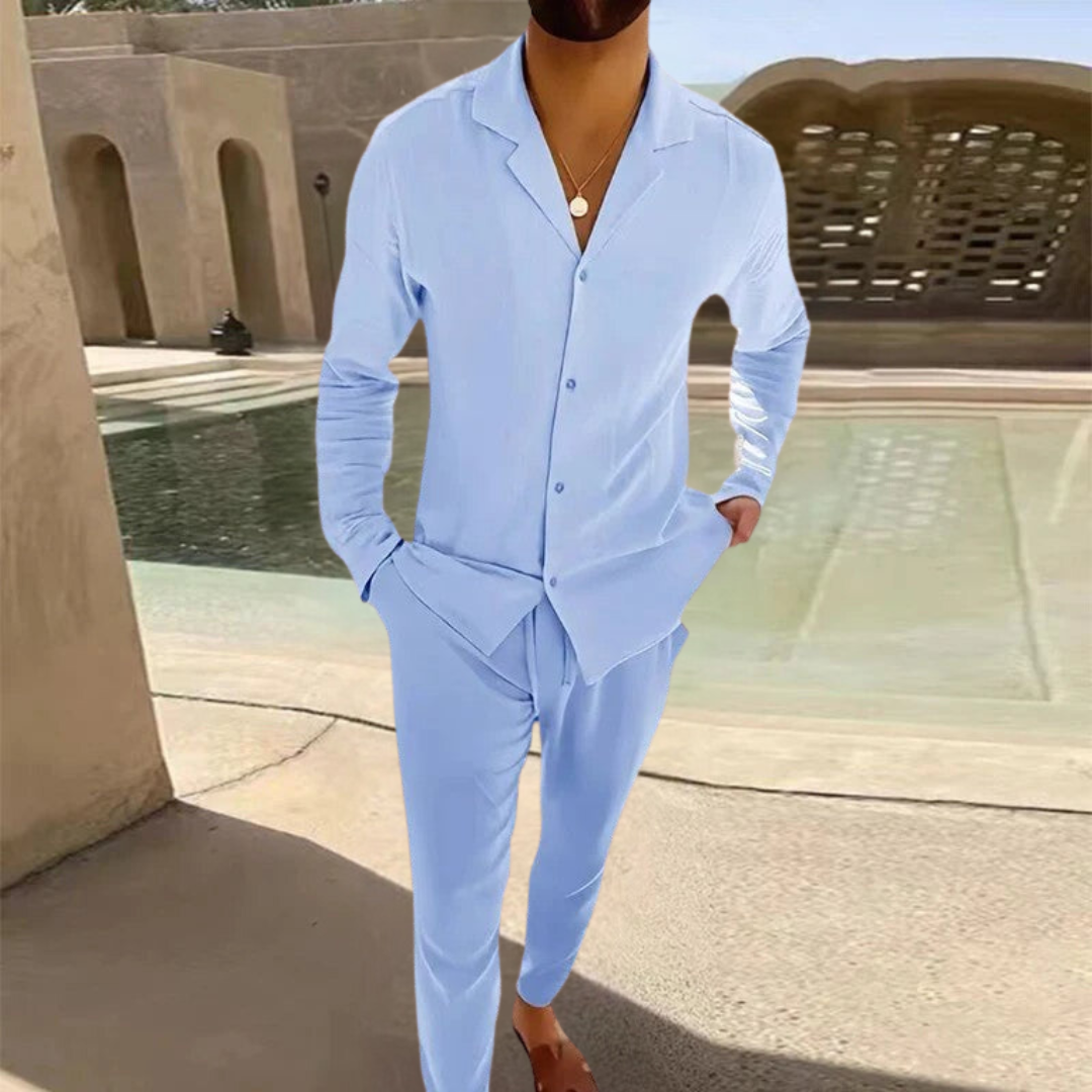 Linen Suit for Men – Effortless Summer Elegance