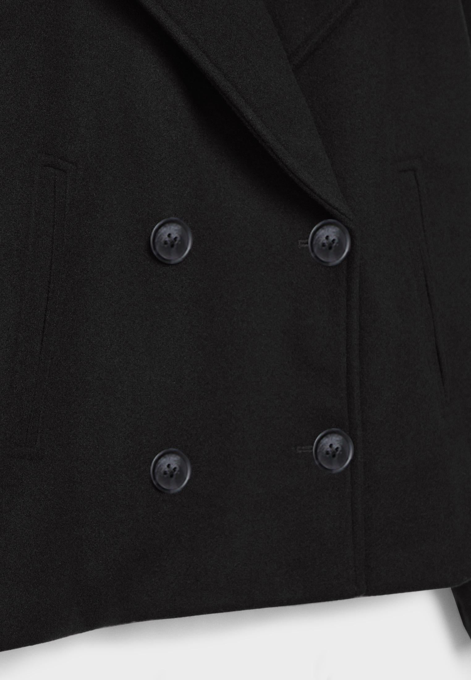 Nurozis | Double-Breasted Wool Jacket