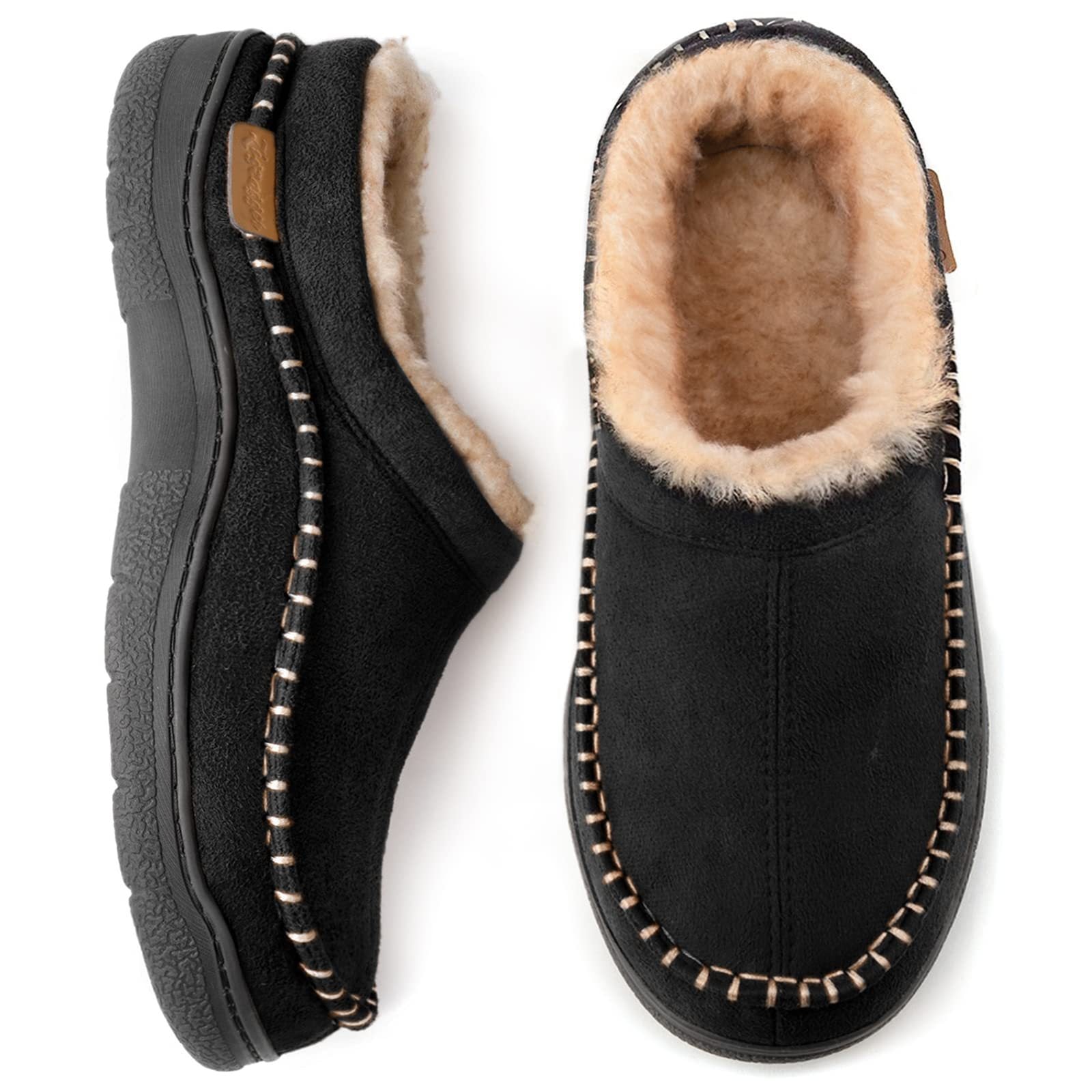 Men’s Winter Slip-On Slippers | Comfortable